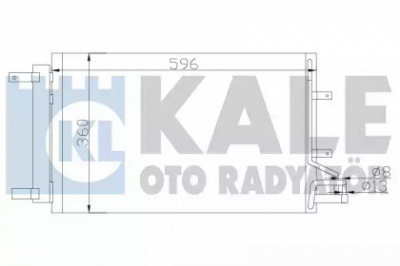 KALE OTO RADYATOR 380000 -  Конденсатор, кондиционер